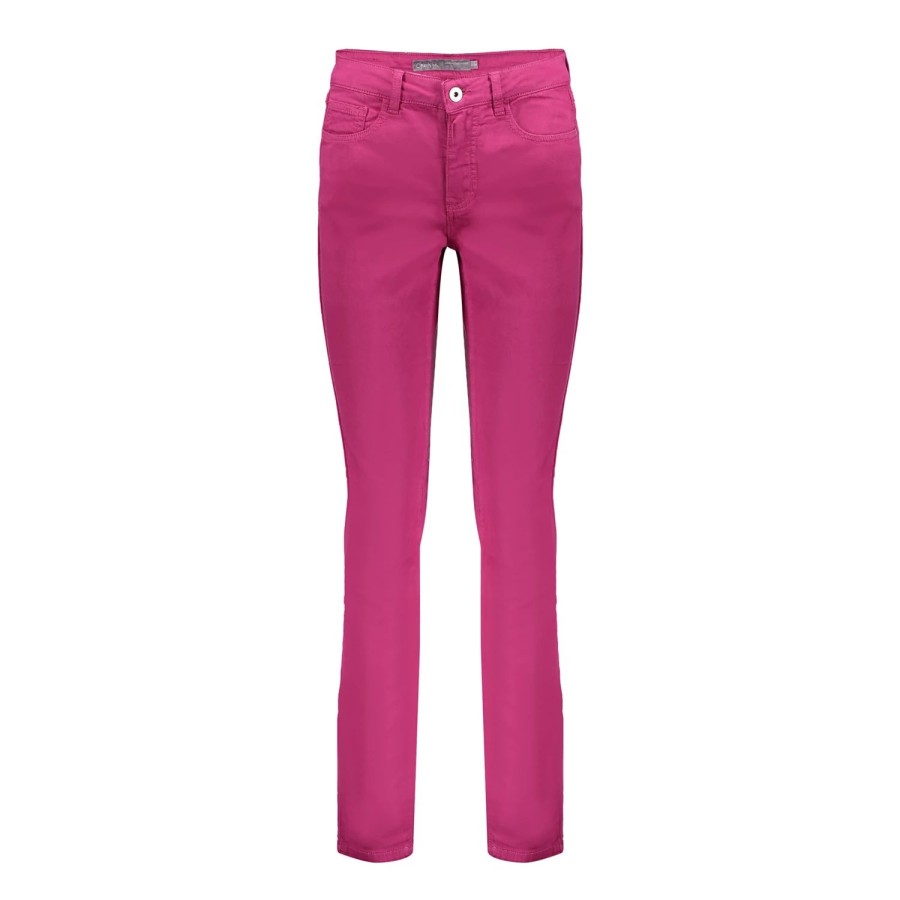 Vrouwen Geisha Fashion | Geisha Comfy Jog Denim Jeans 21534-10 Fuchsia