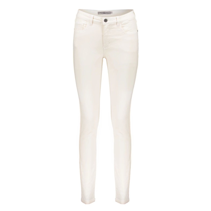 Vrouwen Geisha Fashion | Geisha Slim Fit Jeans 11802-10 Off-White