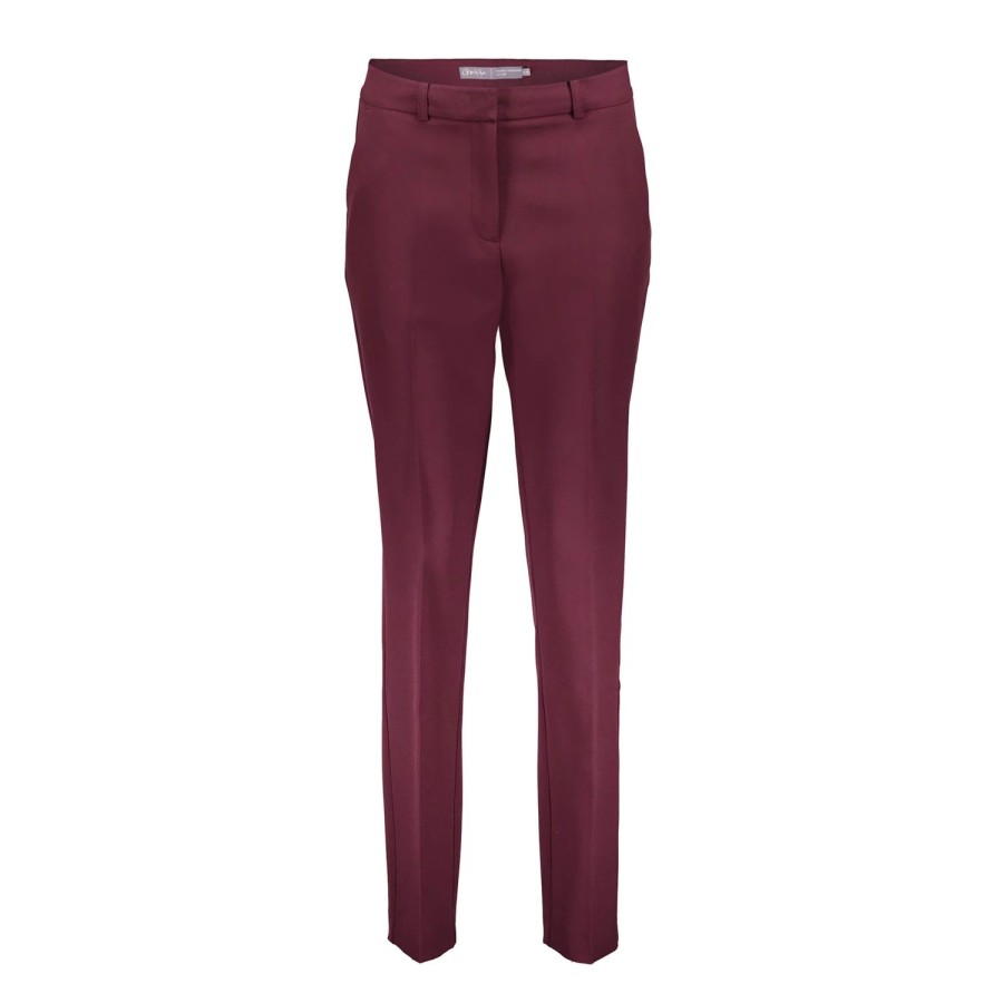 Vrouwen Geisha Fashion | Geisha Dames Pantalon 31568-32 Aubergine