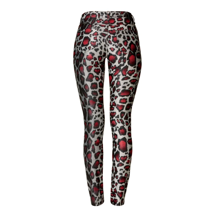 Vrouwen Geisha Fashion | Geisha Slim Fit Jeans 91571-24 Grijs