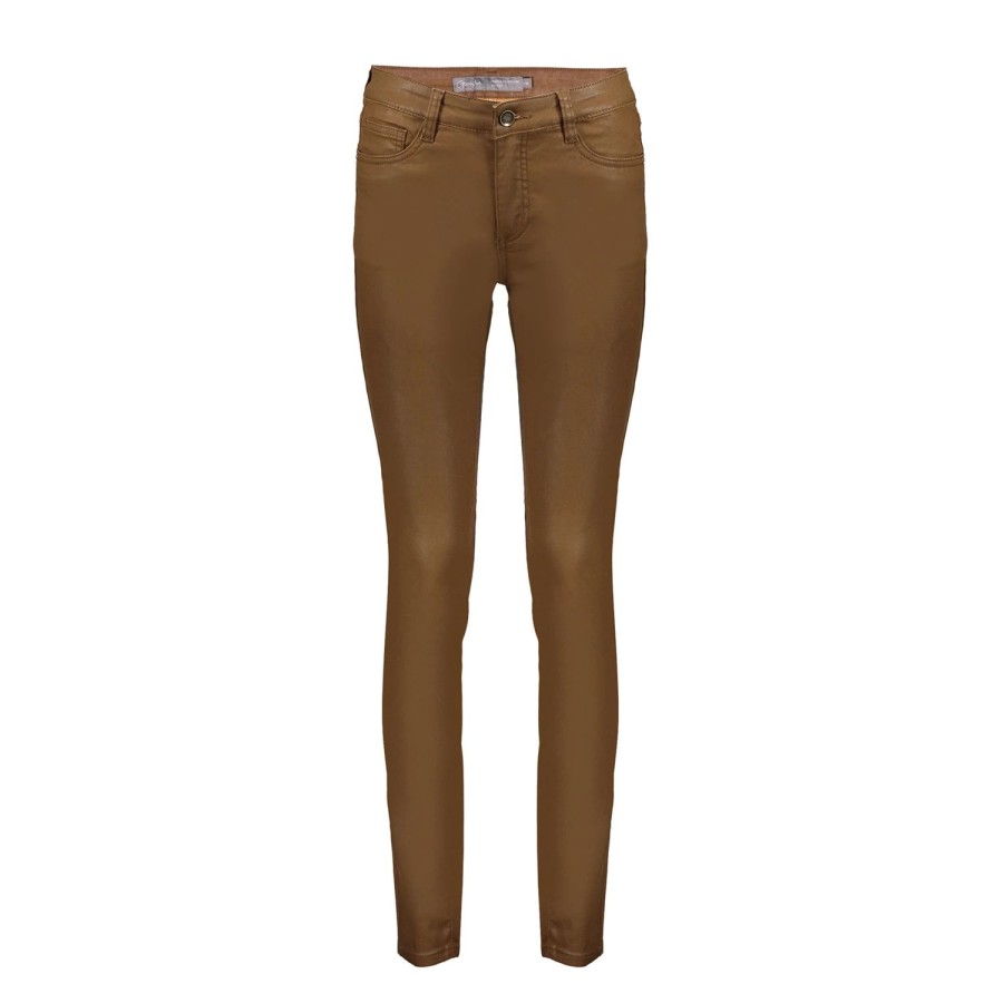 Vrouwen Geisha Fashion | Geisha Dames Jogg Skinny Jeans 31538-10 Camel