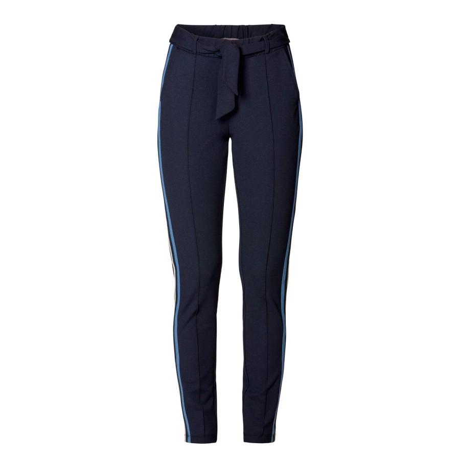 Vrouwen Geisha Fashion | Geisha Broek Tape 91563-24 Navy