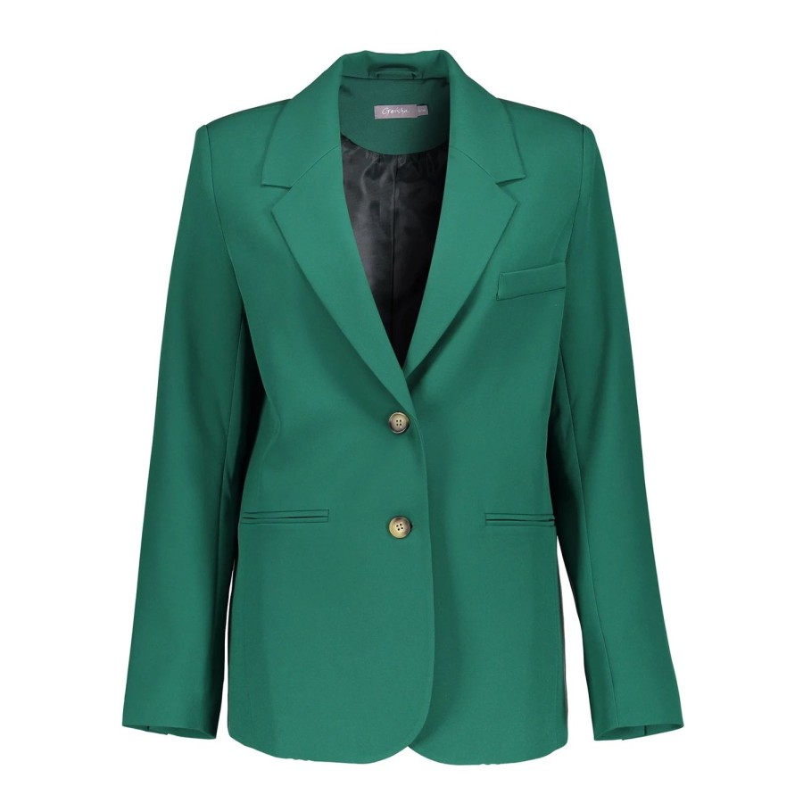 Vrouwen Geisha Fashion | Geisha Dames Blazer 35546-32 Groen