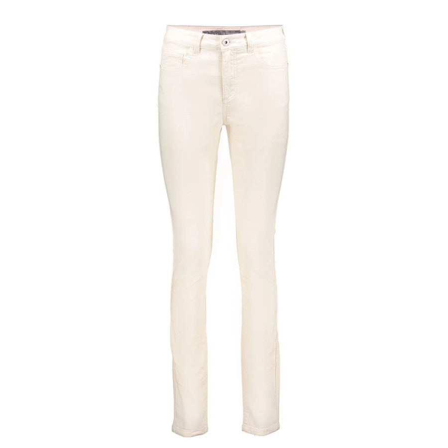 Vrouwen Geisha Fashion | Geisha Jog Denim Skinny Jeans 21708-10 Off-White