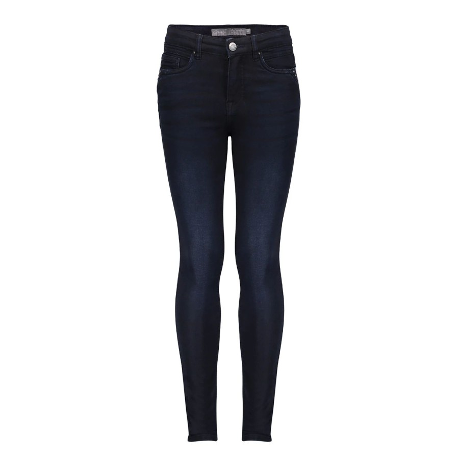 Meisjes Geisha Fashion | Geisha Meisjes Skinny Jeans 31503K-10 Dark Blue Denim