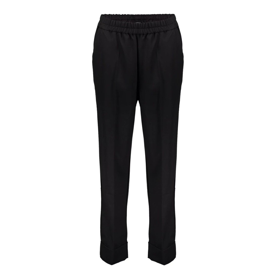 Vrouwen Geisha Fashion | Geisha Dames Pantalon Met Naad 31525-10 Zwart