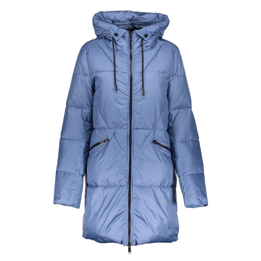 Vrouwen Geisha Fashion | Geisha Dames Puffer Jas 38560-21 Blue