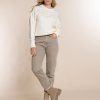 Vrouwen Geisha Fashion | Geisha Mom Fit Jeans Dye 21590-50 Clay