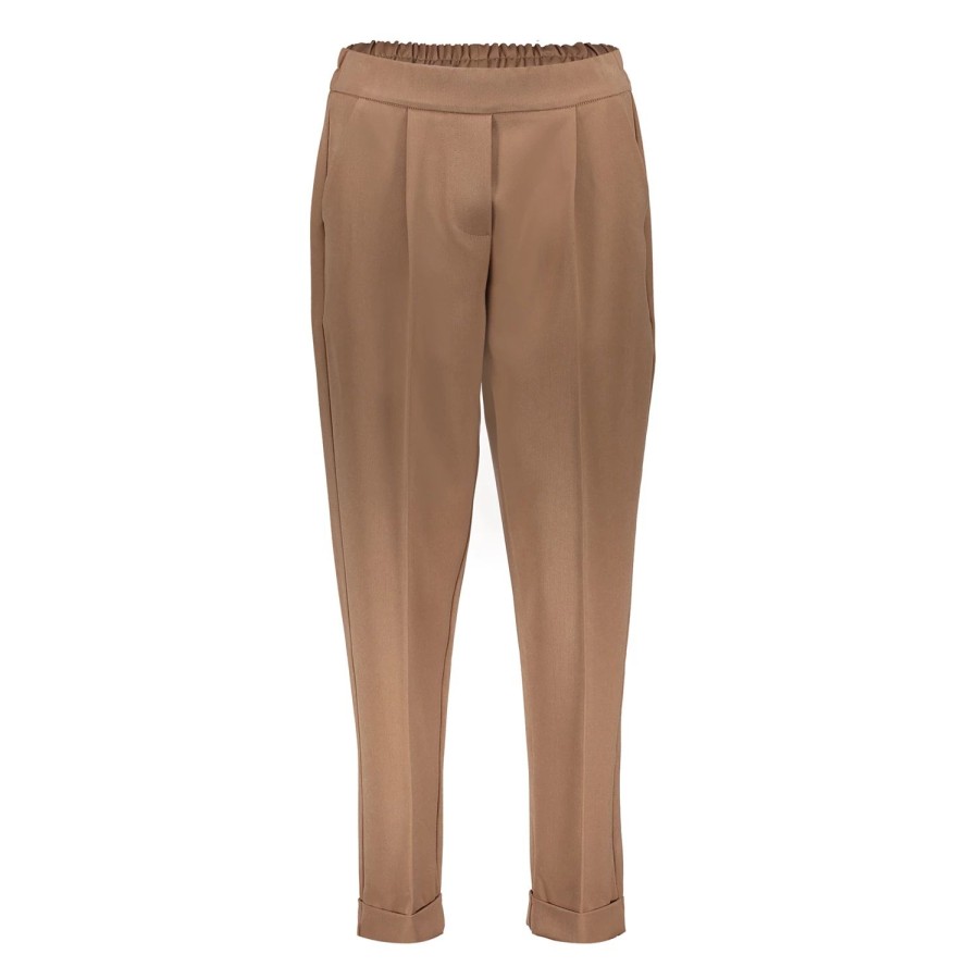 Vrouwen Geisha Fashion | Geisha Dames Pantalon Met Naad 31551-60 Sand