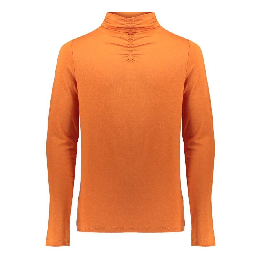 Meisjes Geisha Fashion | Geisha Meisjes Uni Top Lange Mouwen 32604K-41 Oranje