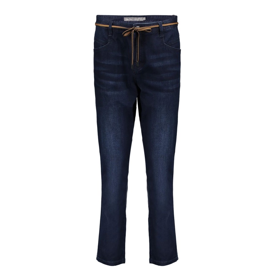 Vrouwen Geisha Fashion | Geisha 7/8 Broek 11807-10 Blue Denim