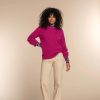 Vrouwen Geisha Fashion | Geisha Dames Flared Jeans 31884-42 Ivory