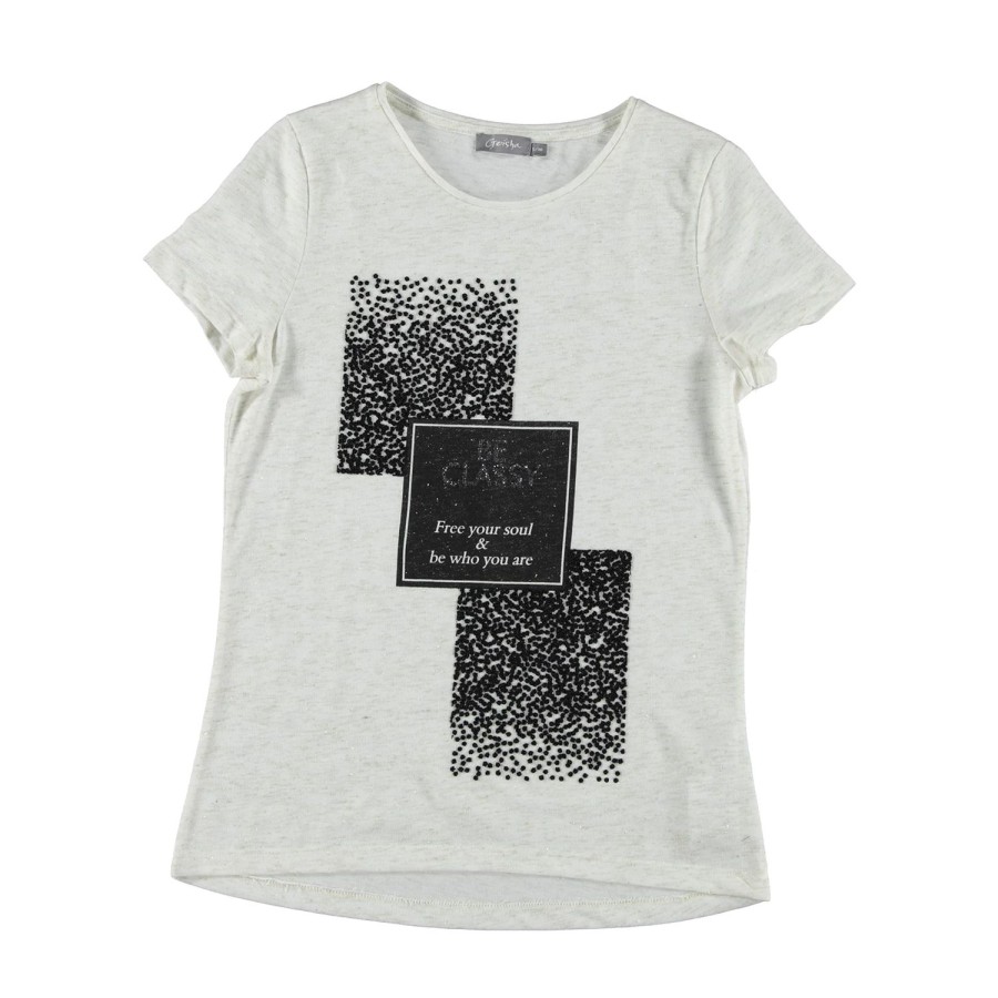 Vrouwen Geisha Fashion | T-Shirt Off-White