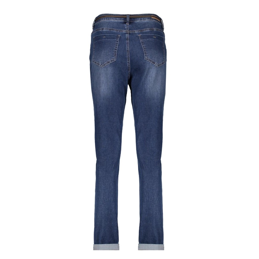 Vrouwen Geisha Fashion | Geisha Dames Skinny Jeans 31818-10 Blue Denim