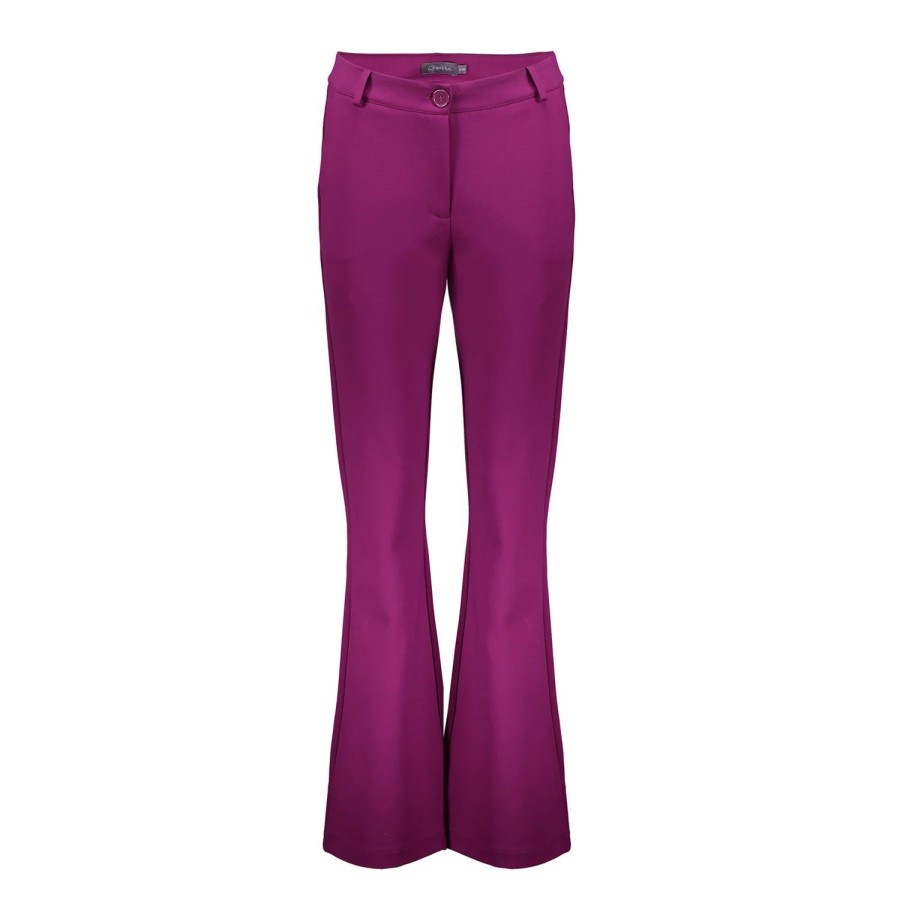 Vrouwen Geisha Fashion | Geisha Dames Punto Pantalon 31835-71 Cyclame