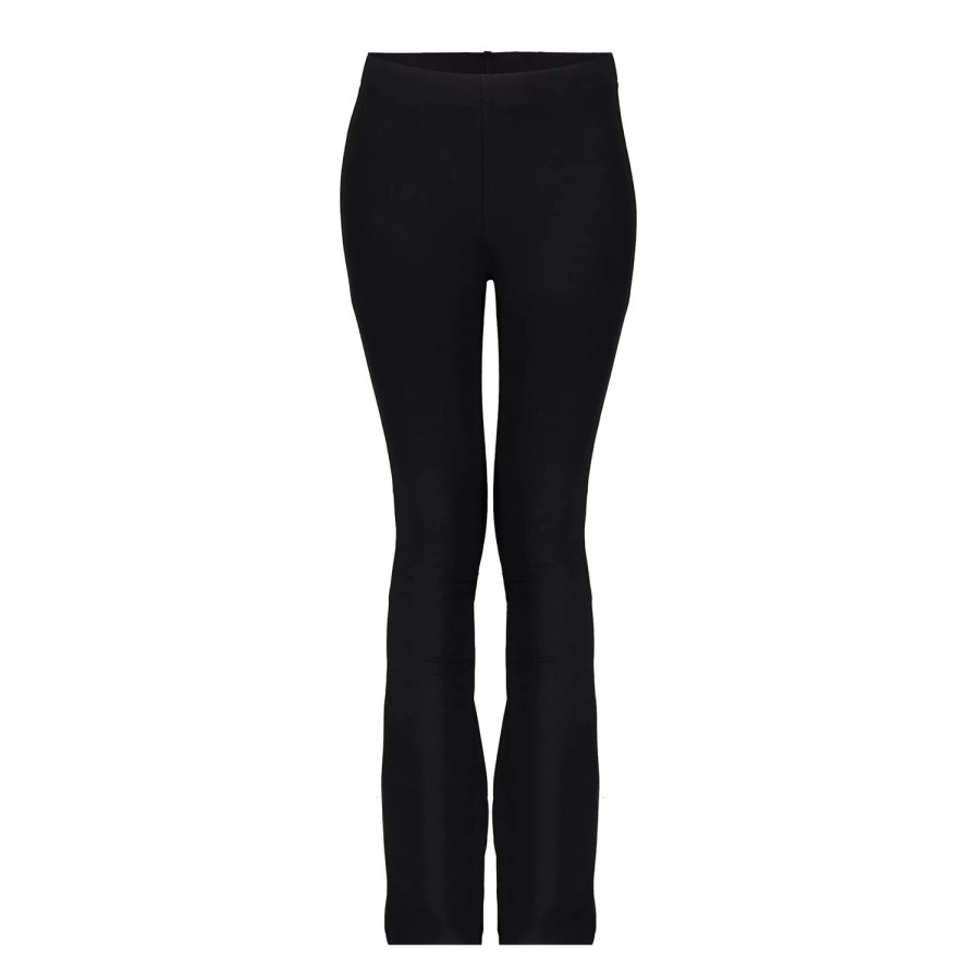 Meisjes Geisha Fashion | Geisha Meisjes Flared Uni Legging 31600K-24 Zwart