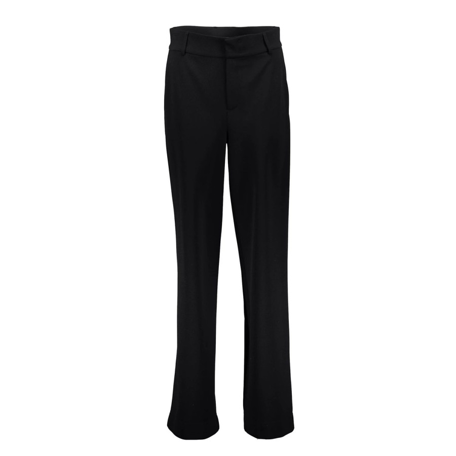 Vrouwen Geisha Fashion | Geisha Dames Tailored Twill Pantalon 31581-21 Zwart