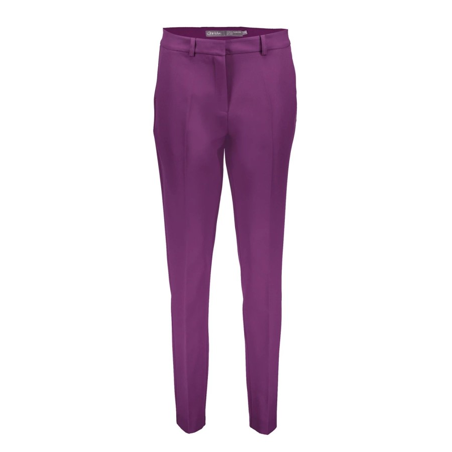 Vrouwen Geisha Fashion | Geisha Dames Pantalon 31568-32 Paars