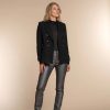 Vrouwen Geisha Fashion | Geisha Dames Coated Skinny Jeans 31805-10 Silver