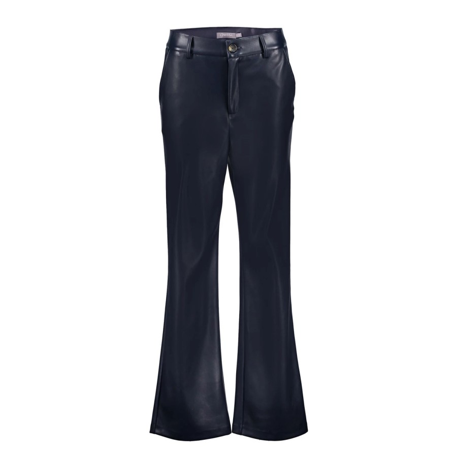 Vrouwen Geisha Fashion | Geisha Dames Pu Leren Broek 31561-19 Navy