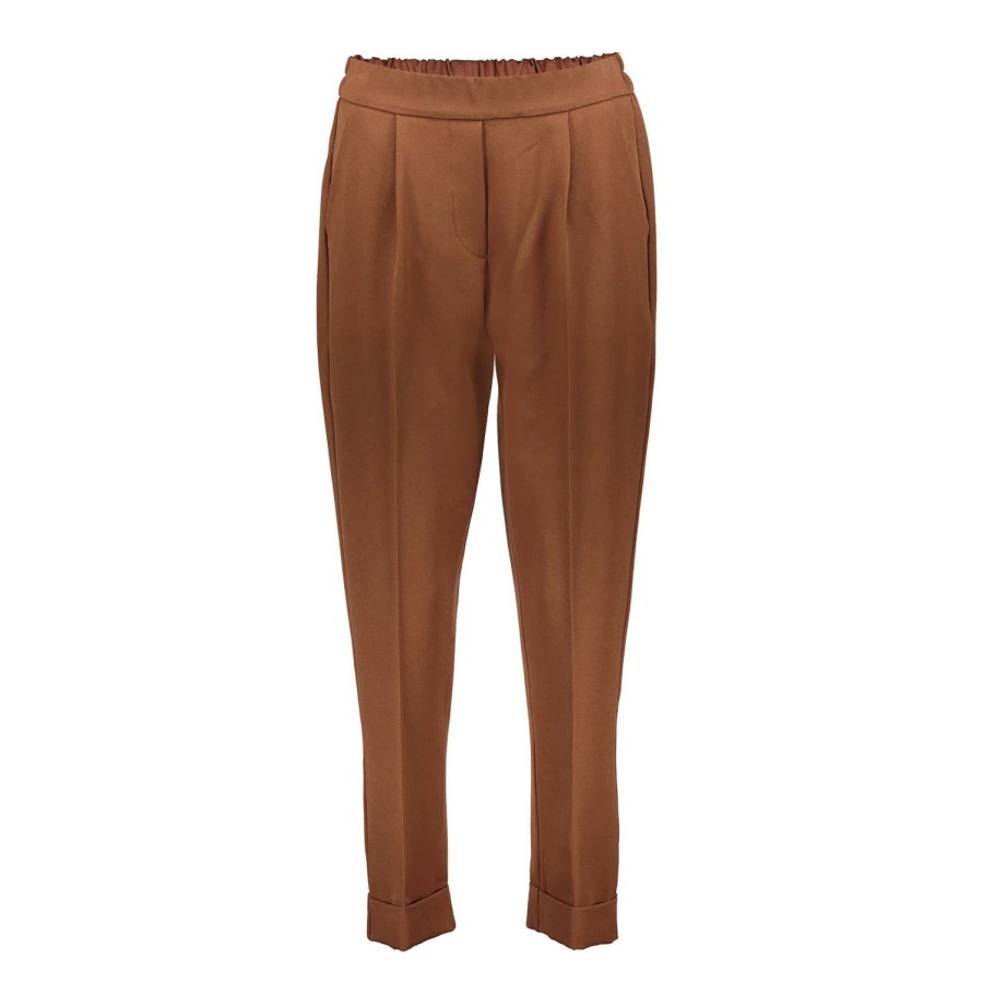 Vrouwen Geisha Fashion | Geisha Dames Pantalon Met Naad 31551-60 Cinnamon