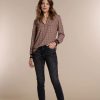 Vrouwen Geisha Fashion | Geisha Slimfit Jeans 11843-24 Black Denim