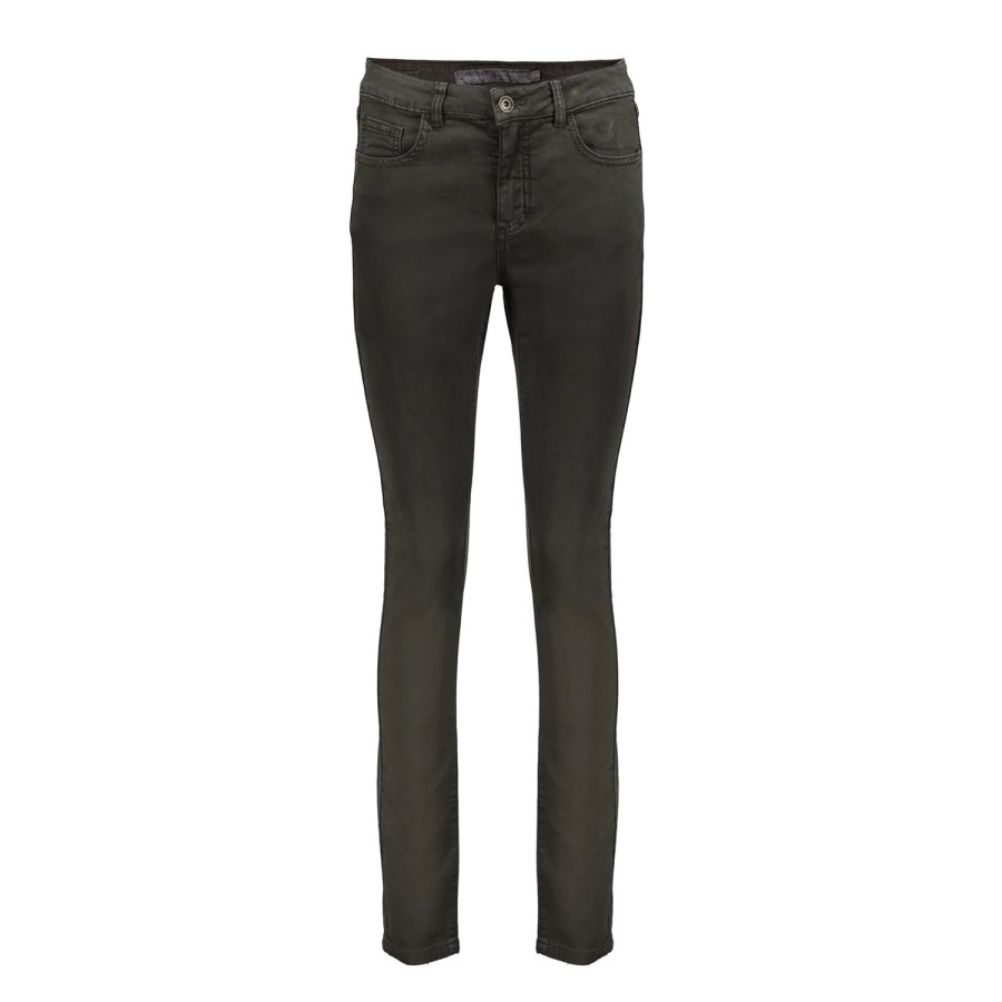 Vrouwen Geisha Fashion | Geisha Jog Denim Skinny Jeans 21708-10 Army