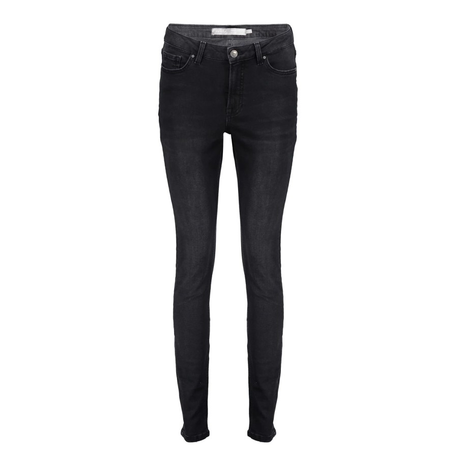 Vrouwen Geisha Fashion | Geisha 5-Pocket Jeans 11594-24 Black Denim