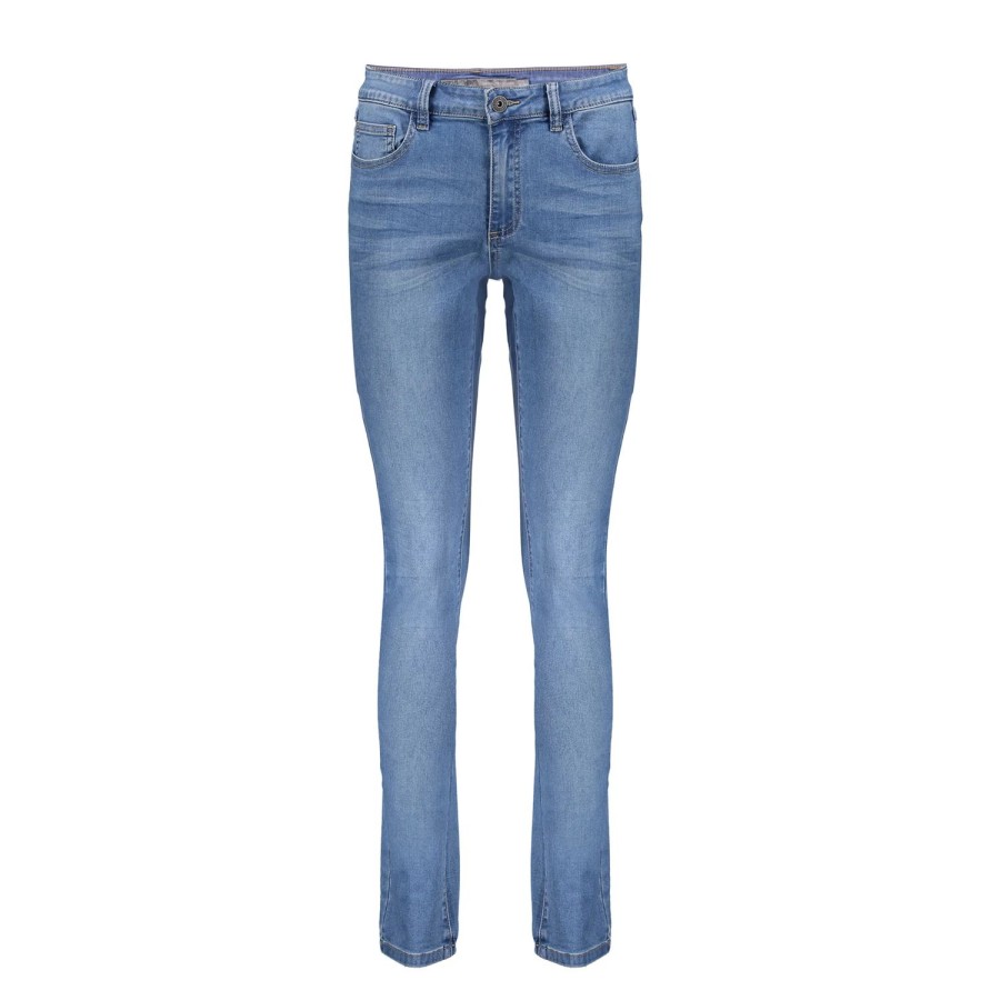 Vrouwen Geisha Fashion | Geisha Skinny Jeans 21509-10 Blue Denim